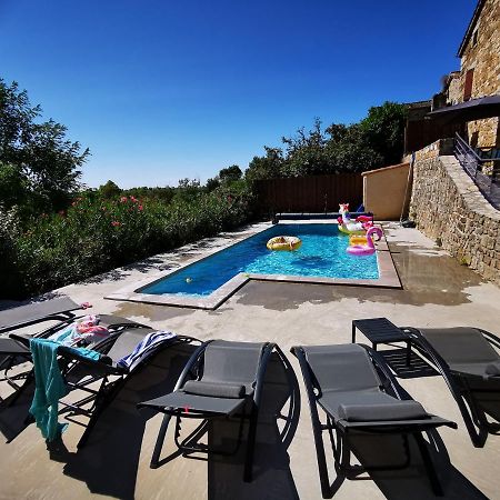 Magnifique Gite En Pierres 6 Personnes Avec Piscine Privee Ardeche Plein Sud Lablachère Kültér fotó
