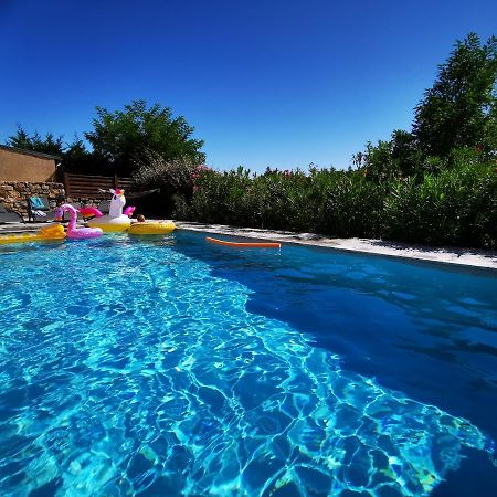 Magnifique Gite En Pierres 6 Personnes Avec Piscine Privee Ardeche Plein Sud Lablachère Kültér fotó